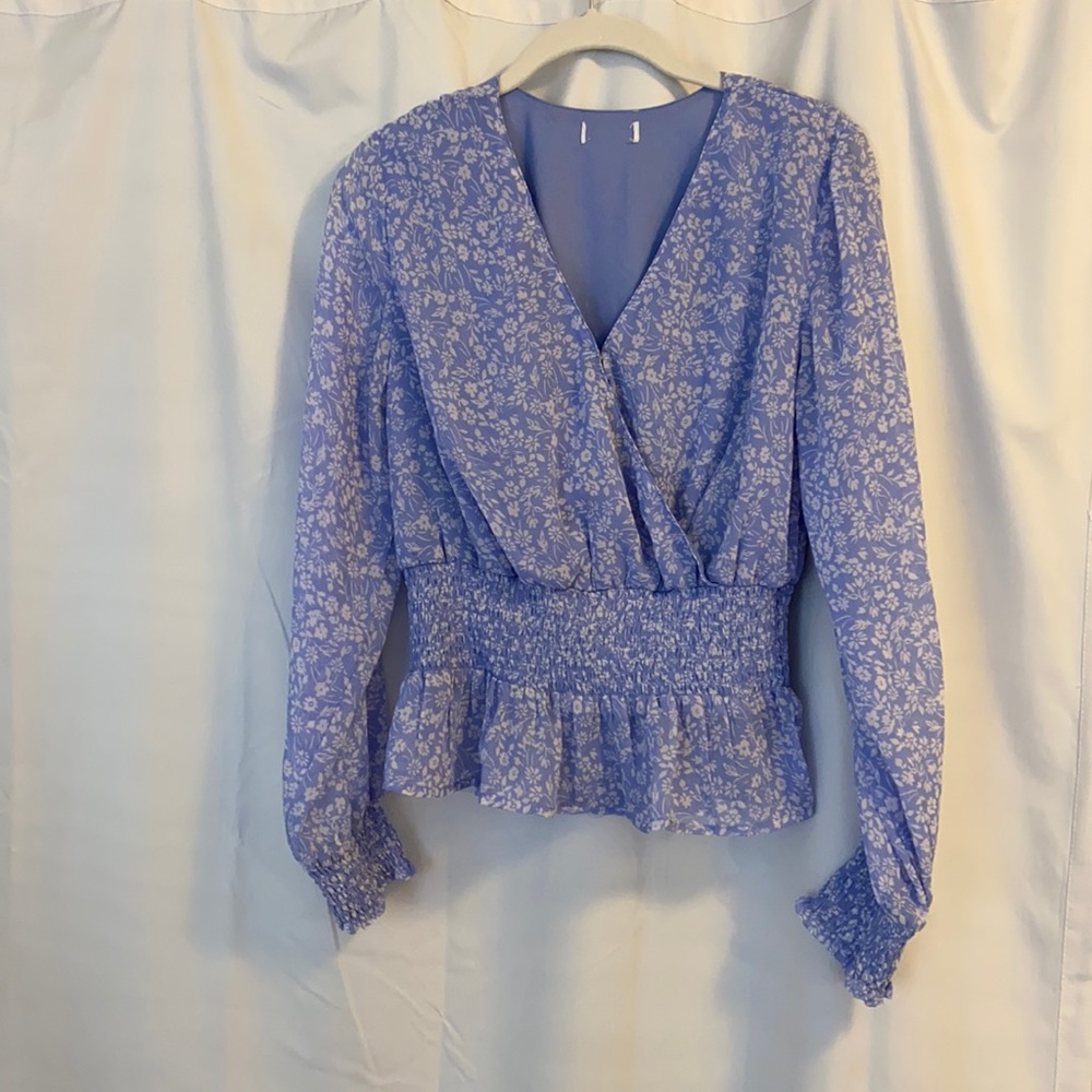 Blue blouse